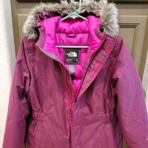 North Face hivent 550 girls size XL = 18